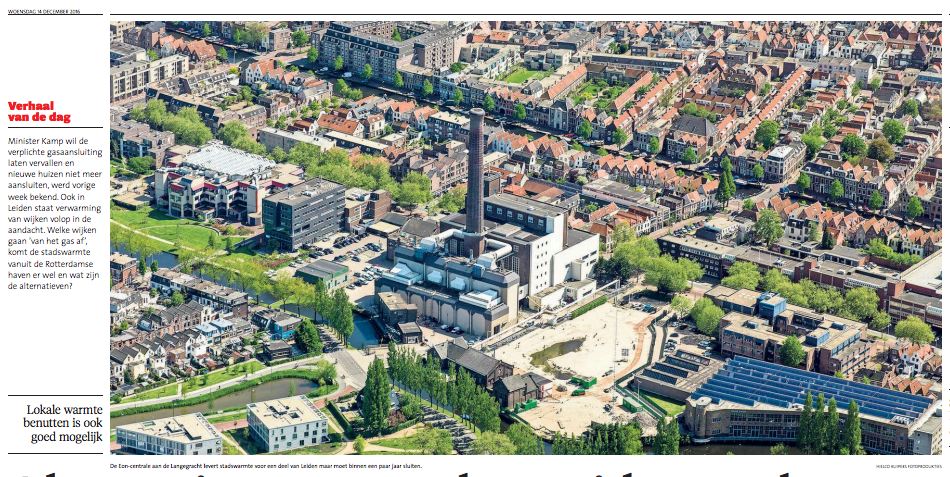 Alternatieven voor de Leidse stadswarmte -Leidsch Dagblad